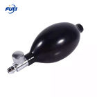 Succión fuerte del blanco del PVC del Sphygmomanometer del bulbo flexible de la bomba
