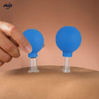 dispositivo de ahuecamiento de ahuecamiento chino de ahuecamiento de goma de la succión del masaje de la terapia de las celulitis de la terapia del vacío 4Pcs