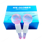 Globos faciales del hielo de la bola de rodillo de los globos del hielo de Fraicheur del Massager de Ion Ems Ice Globe Facial de la cara