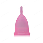Taza menstrual reutilizable del silicio suave superior del grado médico de la taza del período menstrual para las mujeres incluyendo bolso portátil del almacenamiento