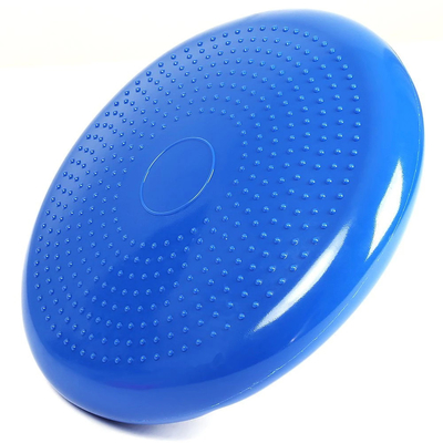 amortiguador inflable del disco de la balanza de la estabilidad del giro excéntrico del cojín de la bola del masaje de la yoga del artículo de los 33cm