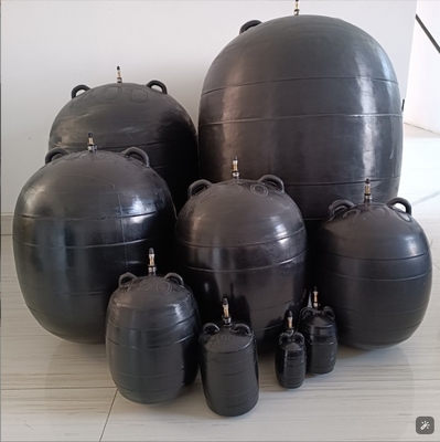 Clasificación A Sellado de tuberías cerradas de ensayo de agua espesado con doble oreja Bolsa de aire de caucho que bloquea el agua