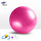 Bola del gimnasio de la bola de la balanza de la yoga 22inch del ejercicio los 55cm del gimnasio del hogar del color del OEM para el ejercicio