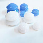 sistema de ahuecamiento de diverso del tamaño 4pcs silicón transparente superior de la taza para la terapia china del ahuecamiento y del masaje