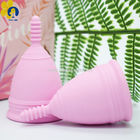 Mujeres reutilizables disponibles W/Heavy de la taza del período del silicón del limpiador menstrual de la taza o flujo sensible