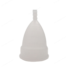 Taza menstrual, tazas reutilizables del período del silicón fijadas con el flujo de esterilización plegable de la taza, regular y pesado, BPA libre, flexible