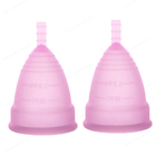 Plegable reciclable menstrual de la taza 1pc del silicón médico femenino del período