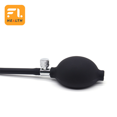 Bulbo médico de la bomba de la presión arterial de la inflación, piezas claras del Sphygmomanometer del PVC