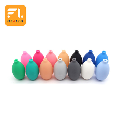 Bulbo de goma de la polvoreda del Pvc del color del OEM con las diversas bocas y válvulas