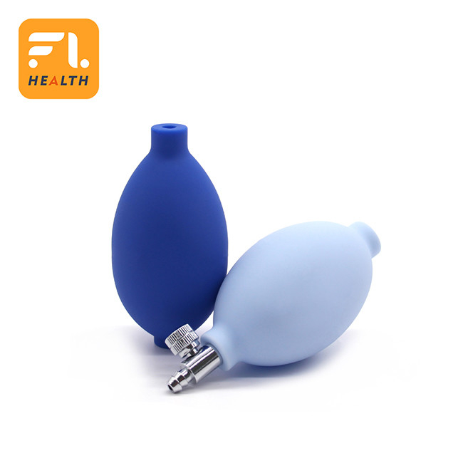 Flexible durable del PVC del aire del bulbo azul marino del fumador para los usos de la succión del hospital