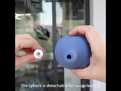 Bomba de mano médica de PVC 89ml 160ml 224ml 310ml para ducha vaginal