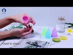 La taza suave menstrual del período reduce el obstaculizar de la protección del escape de la hora de la media hora